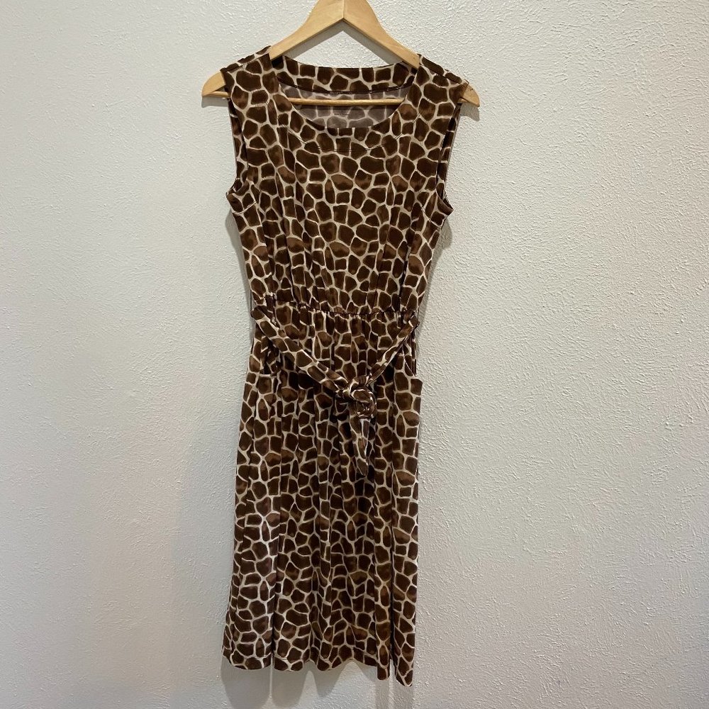 Small Giraffe Print Dress